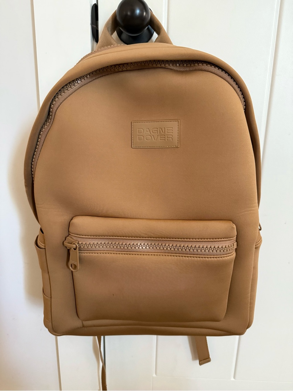 Dagne Dover Dakota Large Neoprene Backpack in Camel